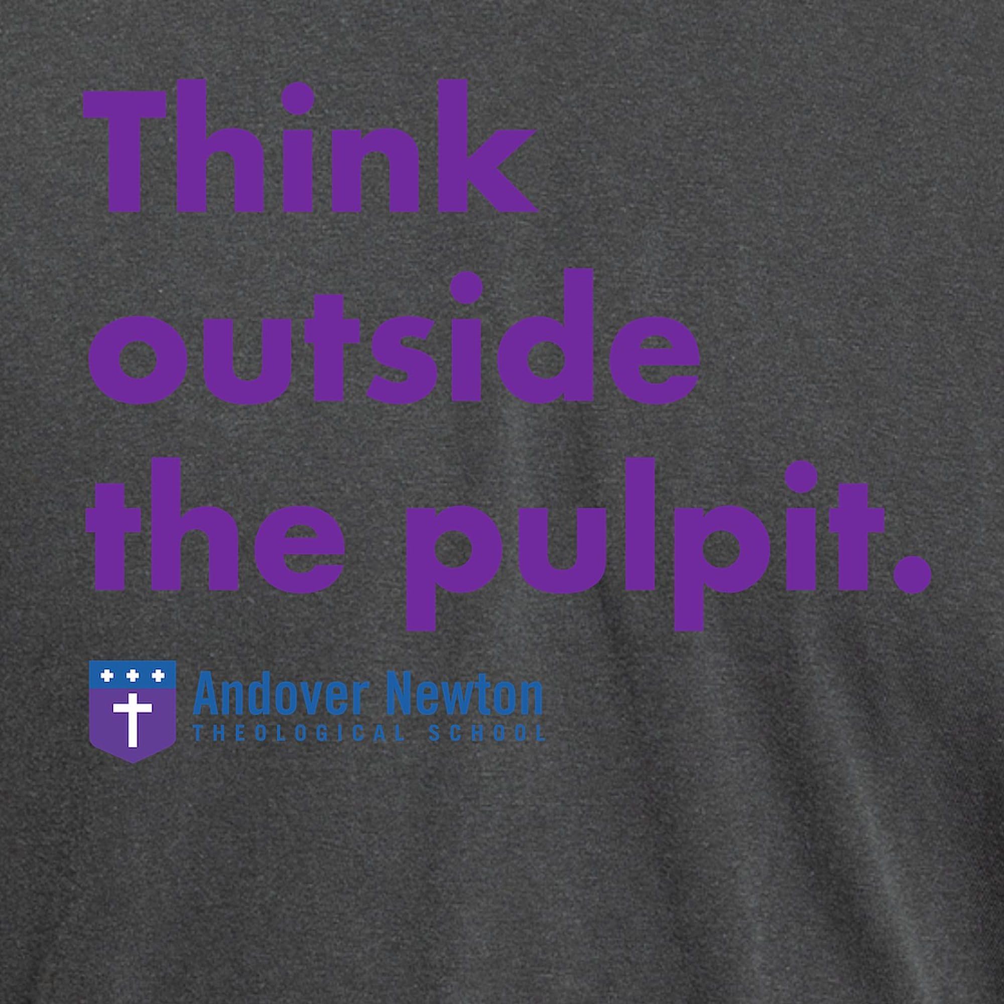 Think Outside The Pulpit Men's Comfort Colors T-Shirt - Soft Cotton Casual Tee for Church, Ministry & Christian Events