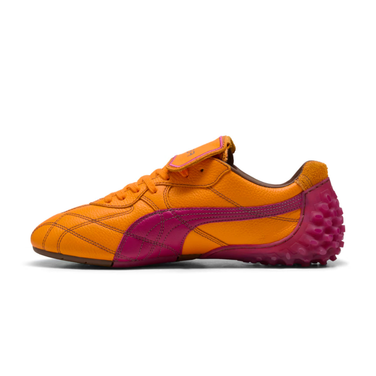 FENTY Avanti LS Stitched Sneakers in Pumpkin Pie Pinktastic - Women's Fashion Running Shoes for Casual Wear & Gym Workouts