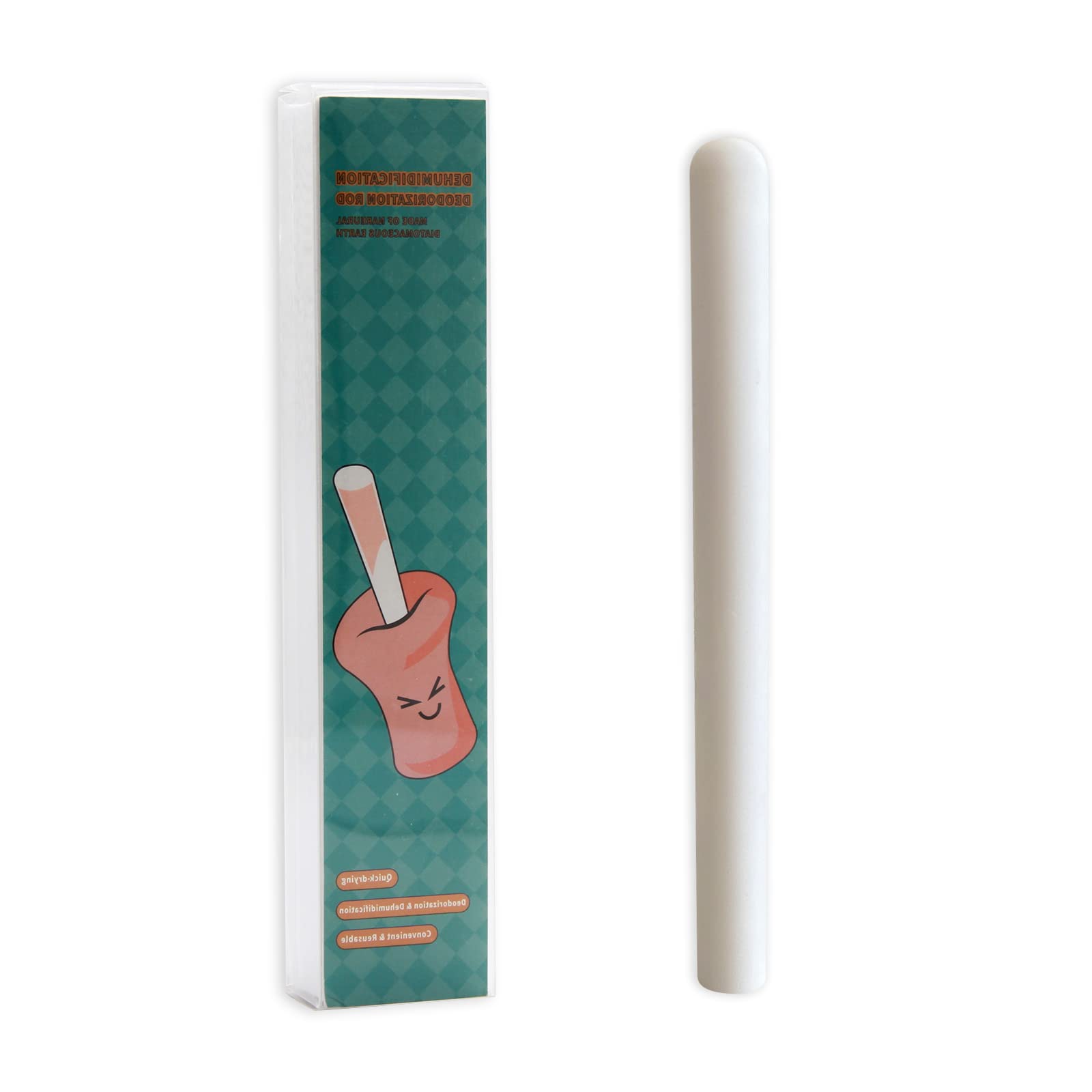 Premium Male Masturbator Drying Stick - Reusable Water Absorption Rod for Sex Dolls & Pocket Pussies - Quick Dry Hygienic Care Tool (1pc) - Perfect for Discreet Storage & Post-Use Maintenance