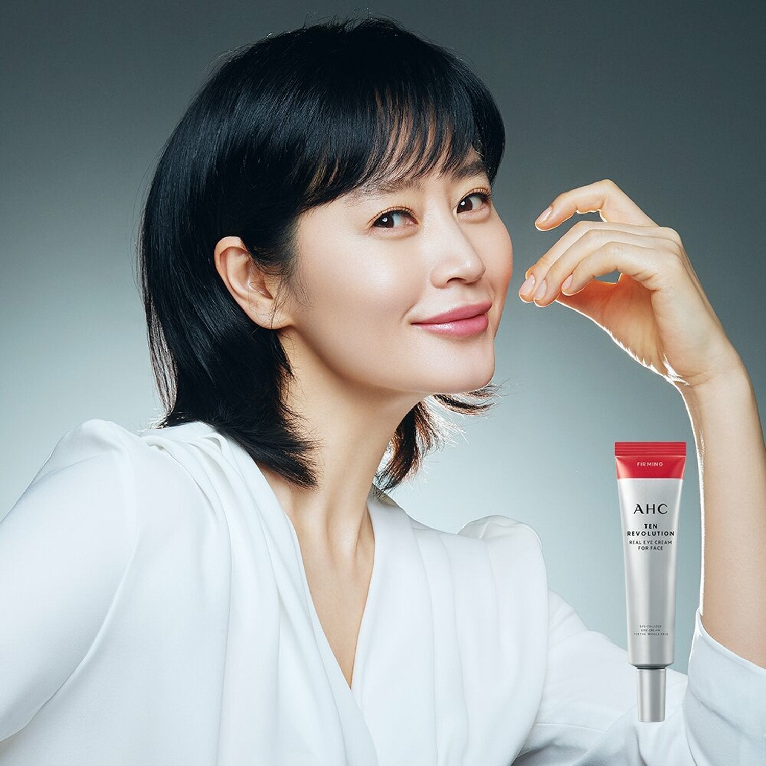AHC 10th Revolution Real Eye Cream for Face - 35ml Anti-Aging Eye Treatment with Collagen | Reduce Dark Circles & Wrinkles | Perfect for Night Routine & Travel Skincare