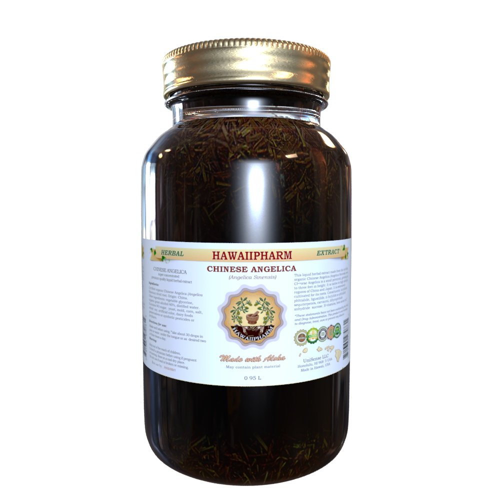 Organic Dong Quai Liquid Extract (Angelica sinensis) - 32 oz Unfiltered Chinese Angelica Root Tincture Supplement for Women's Health & Hormone Balance - Supports Menstrual Comfort & Natural Wellness
