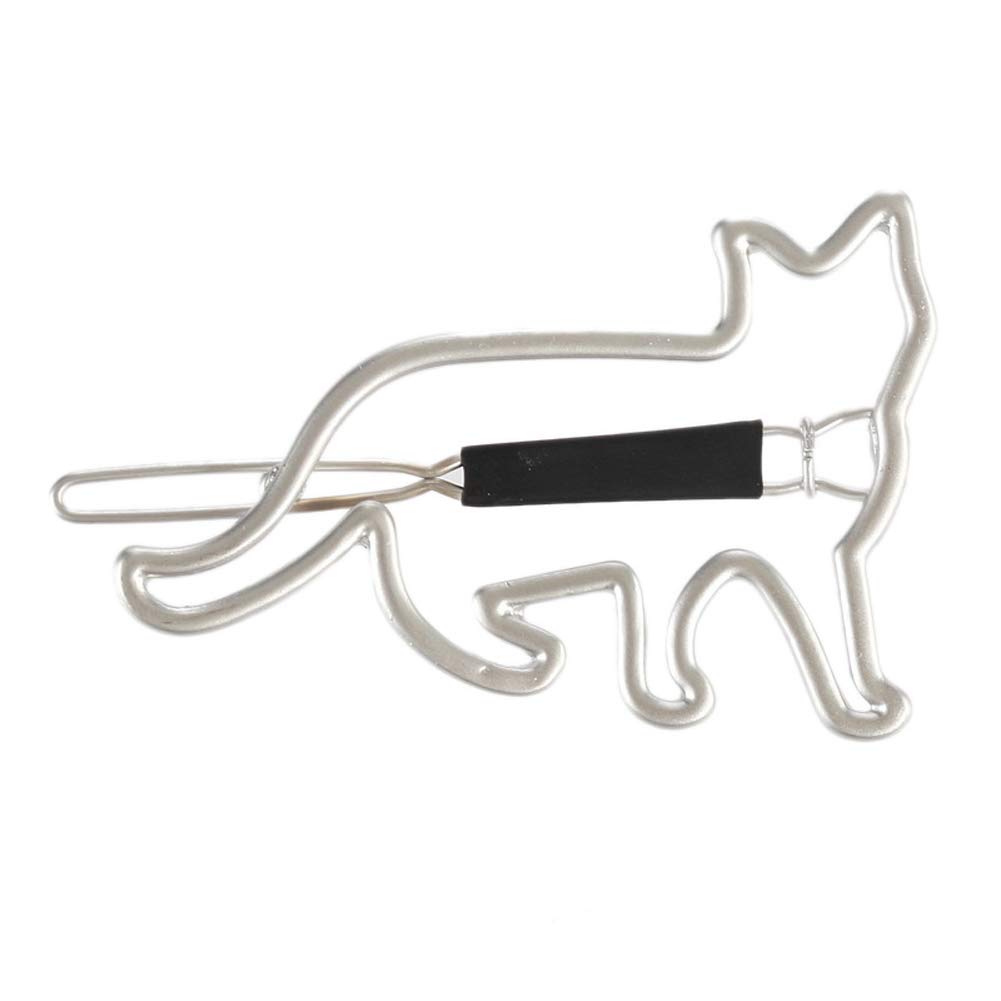 **YAZILIND Metal Alloy Hair Clips for Women - Cute Puppy Shape Hairpins, Hair Clamps Set for Girls & Teens - Perfect for School, Parties & Everyday Use**