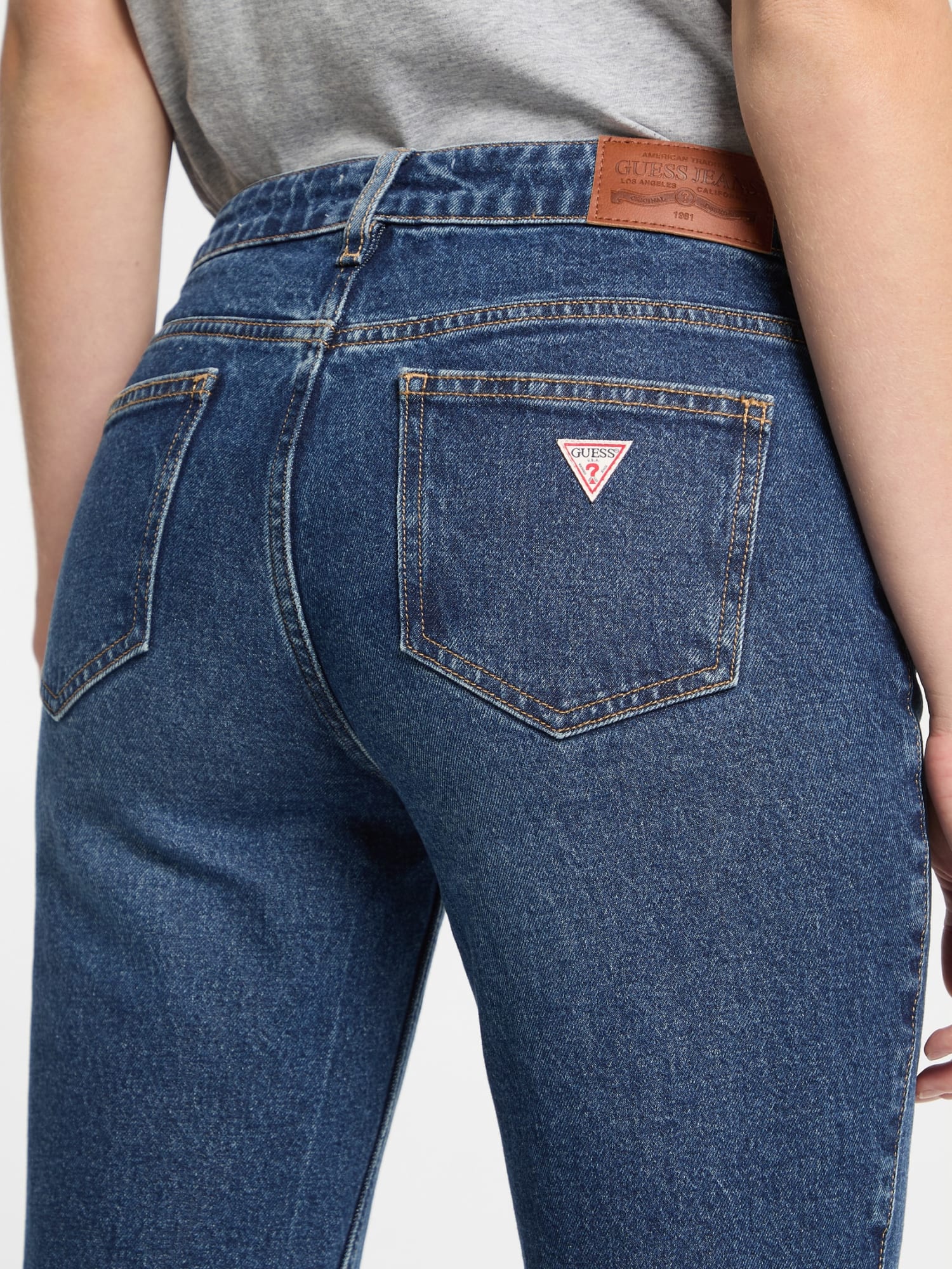 Guess G09 Blue Denim Jeans for Women - Classic Slim Fit Stretch Comfortable Jeans | Perfect for Casual Wear, Date Night & Office Outfits