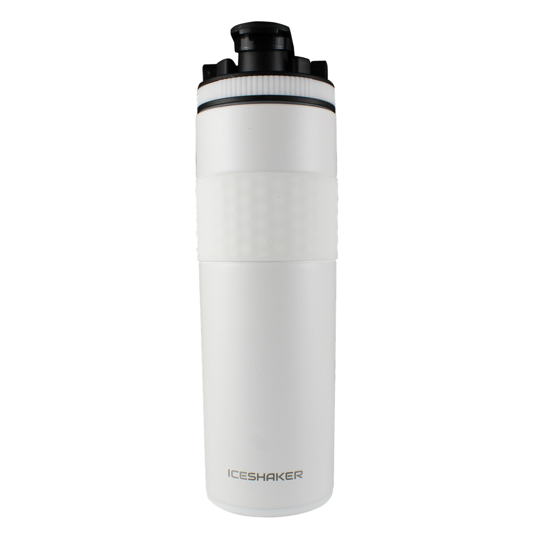 Custom 20oz Skinny Tumbler with Lid & Straw - Insulated Stainless Steel Water Bottle - Perfect for Gym, Workouts, Office & Travel - White