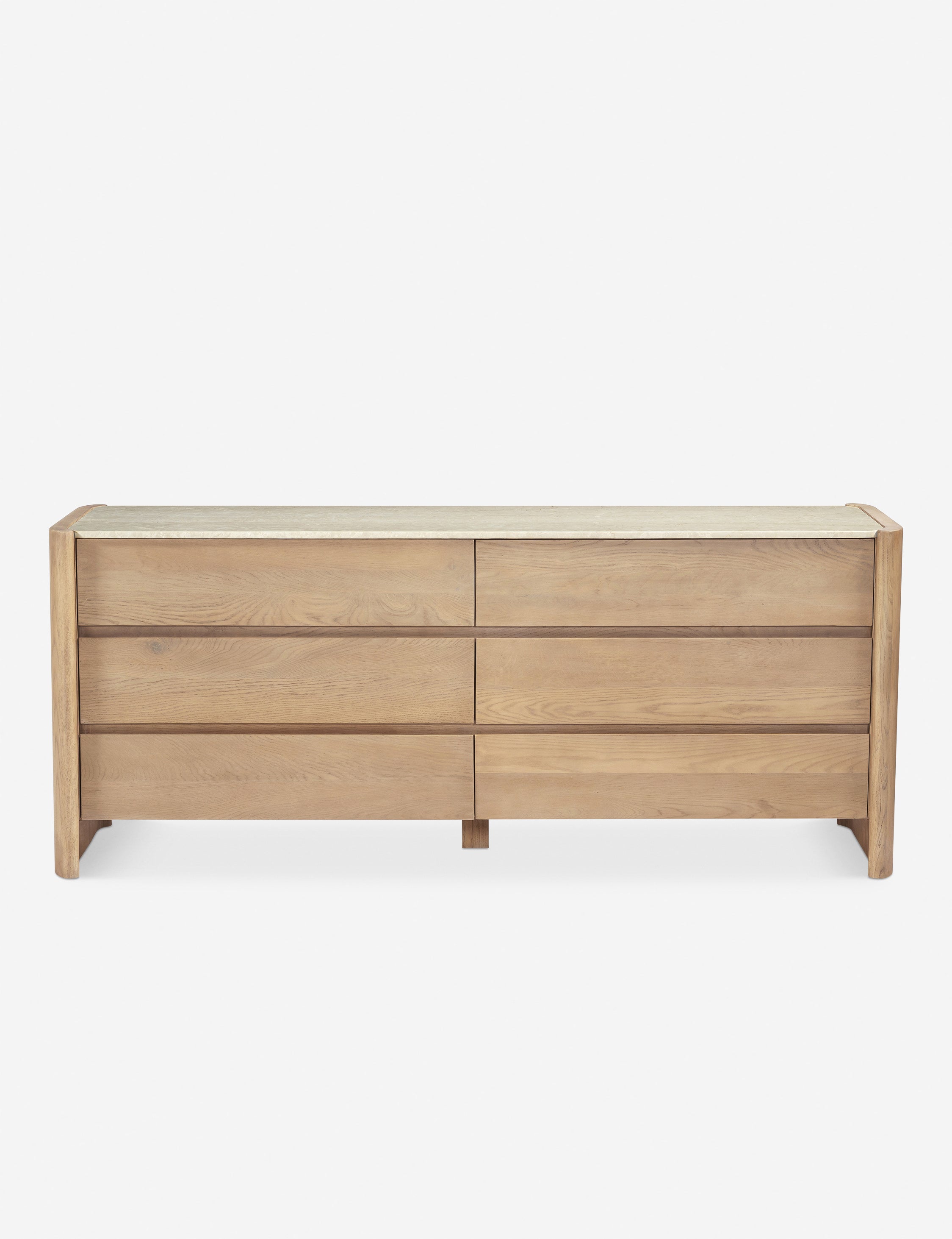 Lindahl Dresser - Modern 6-Drawer Wooden Dresser for Bedroom, Nursery & Living Room Storage | Perfect for Organizing Clothes, Toys & Home Essentials