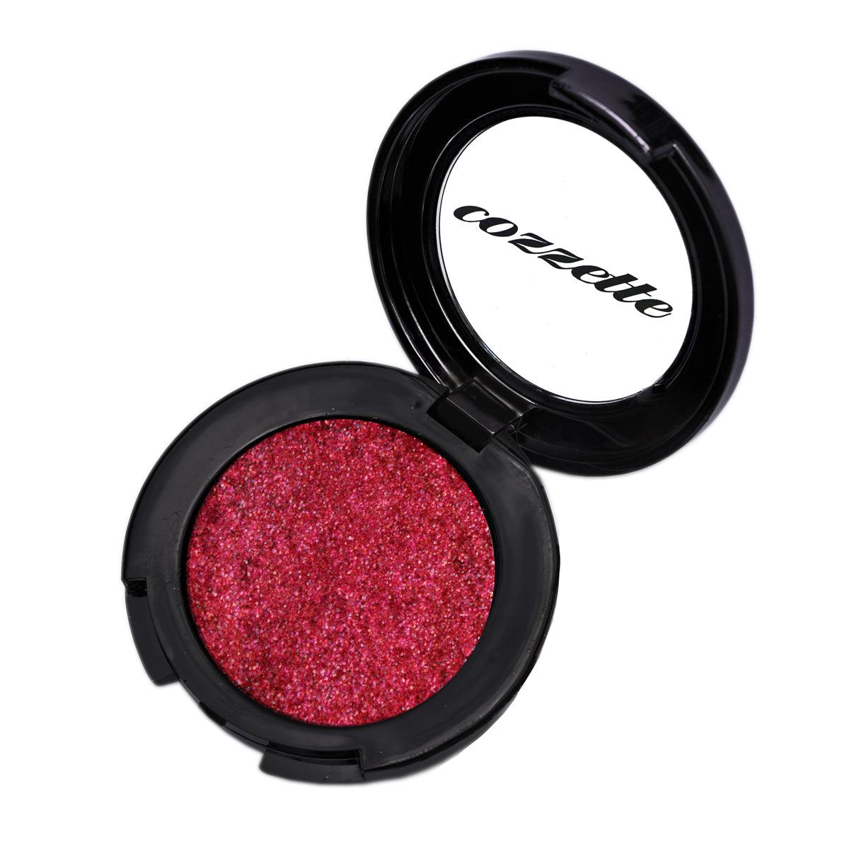 Cozzette Crystal Cream Eye Shadow Compact - Long-Lasting Shimmer & Glitter Makeup for Day & Night - Perfect for Parties, Weddings & Special Occasions