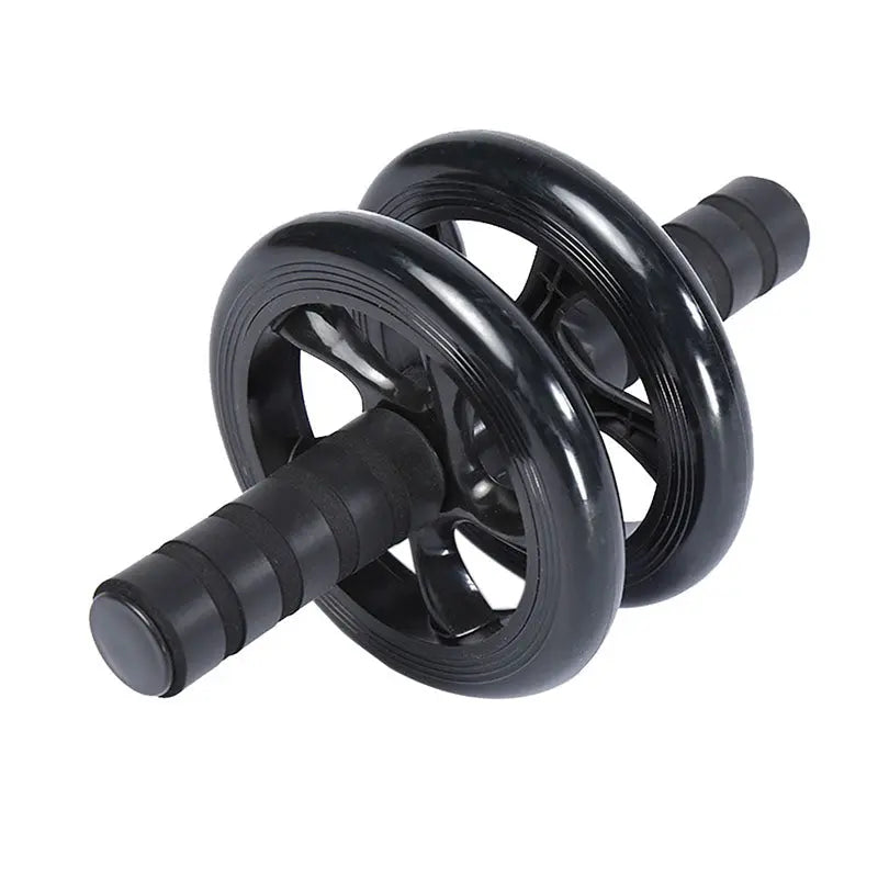 Double Wheel Ab Roller for Core Workouts - Abdominal Exercise Wheel for Home Gym & Fitness Training - Perfect for Abs, Back & Full Body Workout