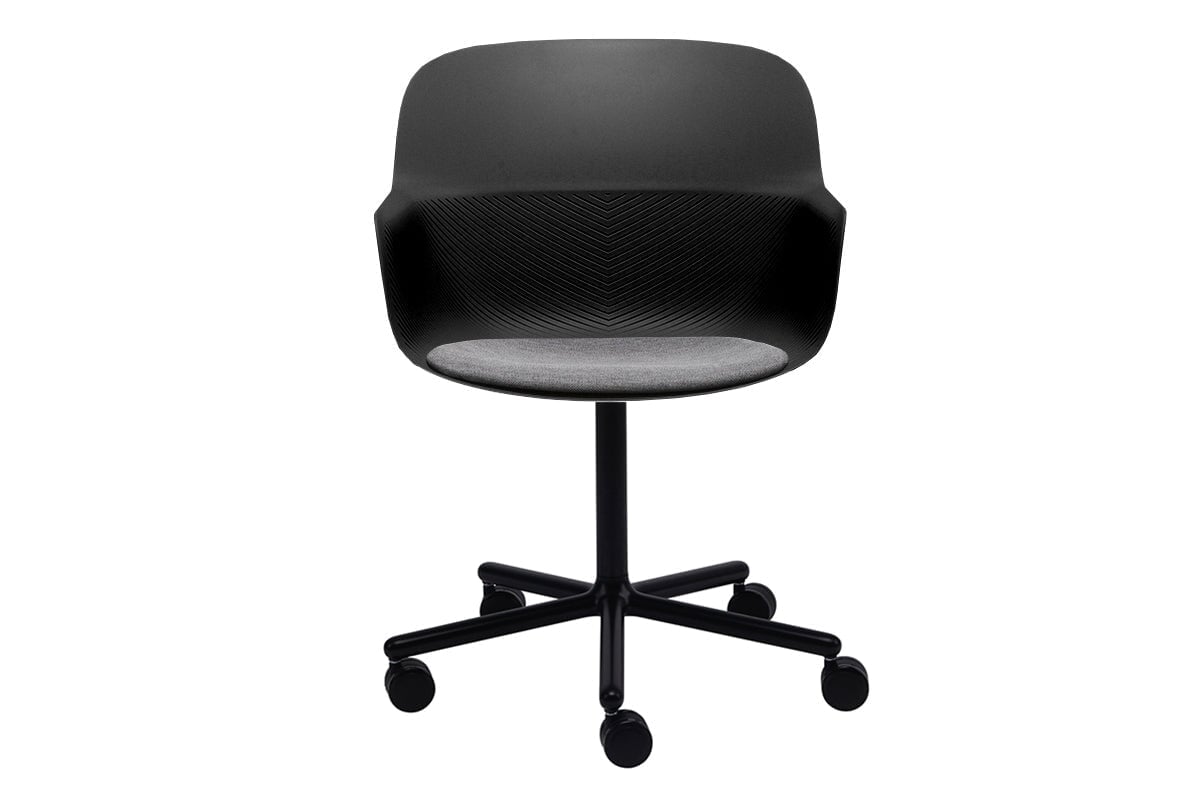 Tommy Tub Plastic Chair with Swivel Base - Durable Outdoor & Indoor Seating for Patio, Poolside, and Garden Relaxation
