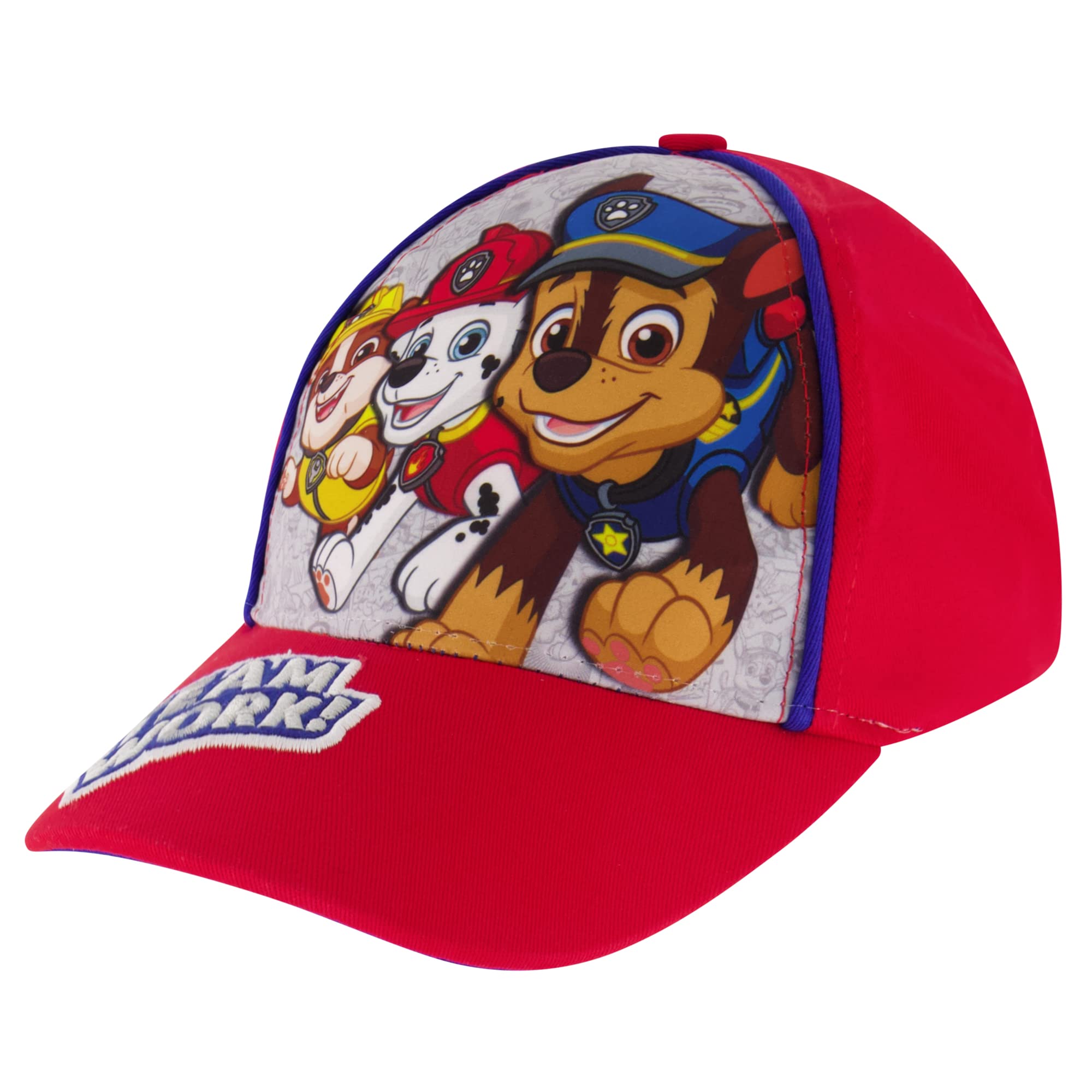 Paw Patrol Marshall Adjustable Baseball Cap for Kids - Toddler & Boys Hat (Ages 2-7) - Red Nickelodeon Character Hat - Perfect for Outdoor Play, Birthday Gifts & Costume Accessories