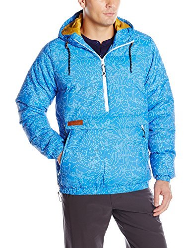 KAVU Puff N Stuff Men's Lightweight Packable Puffer Jacket - Water-Resistant Winter Coat for Outdoor Hiking, Camping & Travel