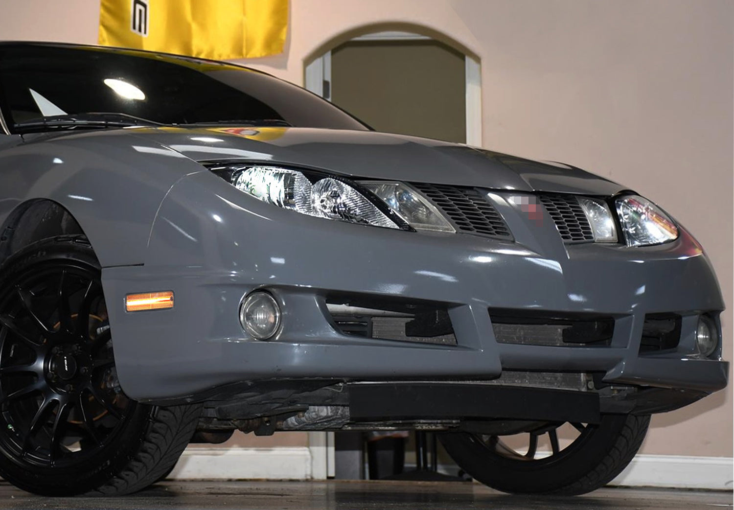 Amber LED Side Marker Lights for Pontiac Sunfire - Clear Lens, Full LED Strip - Easy Installation, Durable & Bright - Perfect for Night Driving & Car Customization