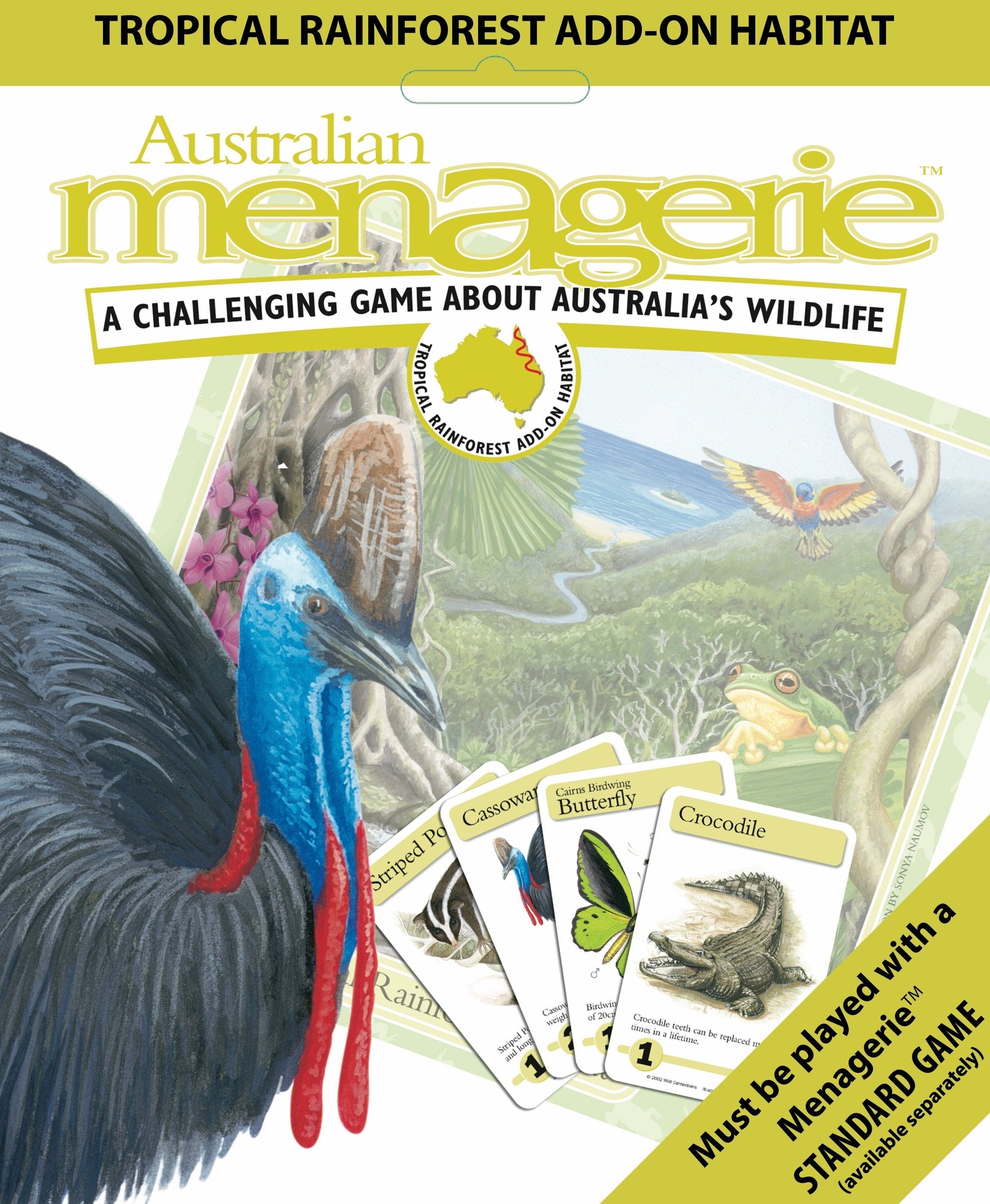 Australian Menagerie Game Expansion - Add On Habitat Packs for Board Game Enthusiasts | Perfect for Family Game Nights & Strategy Game Lovers