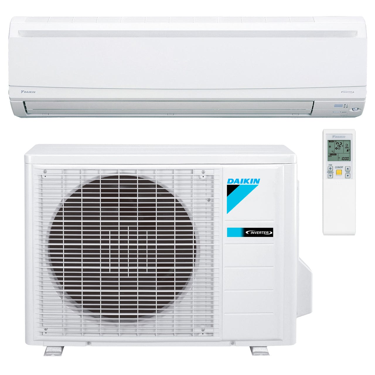 Daikin 12000 BTU 23 SEER Ductless Mini Split Wall Mount Heat Pump Air Conditioner - Energy Efficient Cooling & Heating for Home, Office, or Small Spaces