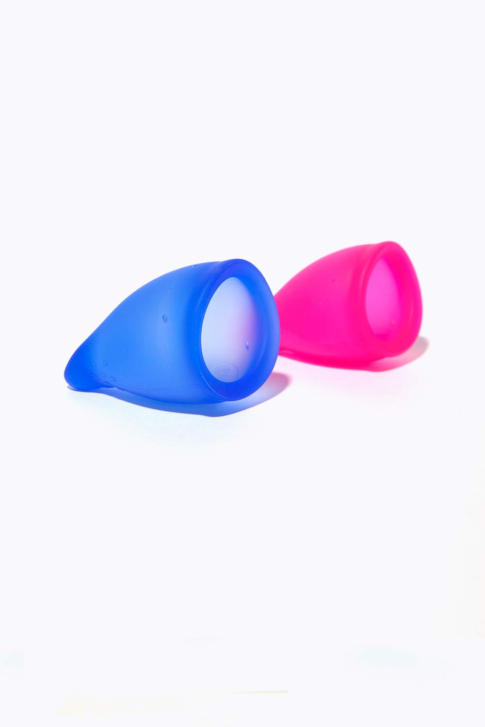 KIT FUN | Menstrual Cups Set of 2 Sizes - Reusable, Leak-Proof Period Cups for Comfortable & Eco-Friendly Period Care (Home, Travel, Gym Use)