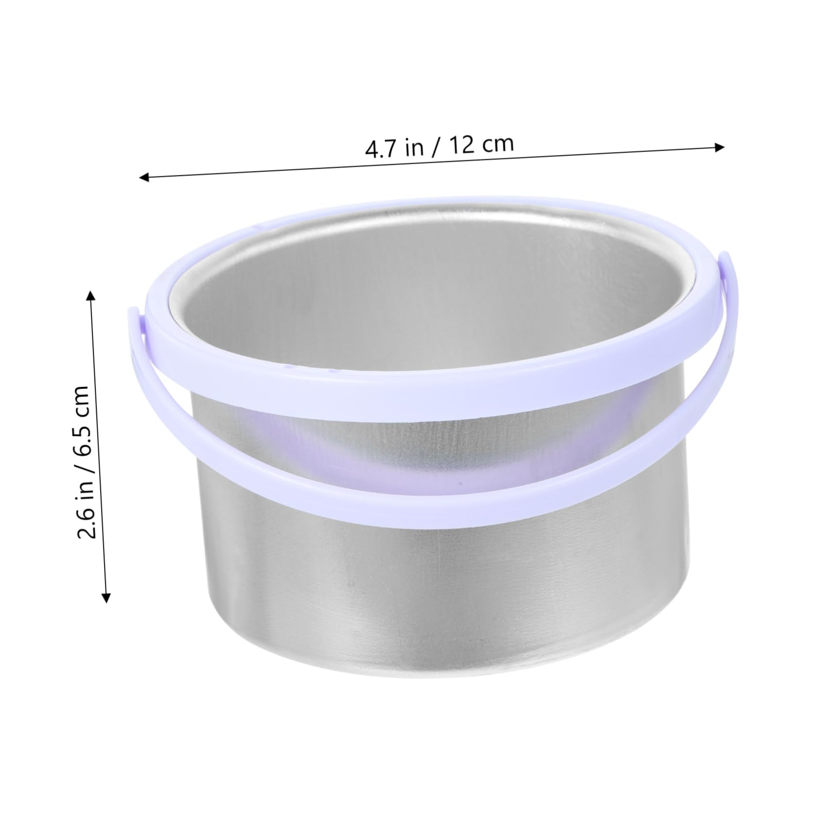 Electric Wax Warmer for Hair Removal - Portable Wax Heater Pot with Removable Inner Cup for Salon & Home Spa Use - Perfect for Eyebrows, Legs, Bikini Line & Facial Hair Removal