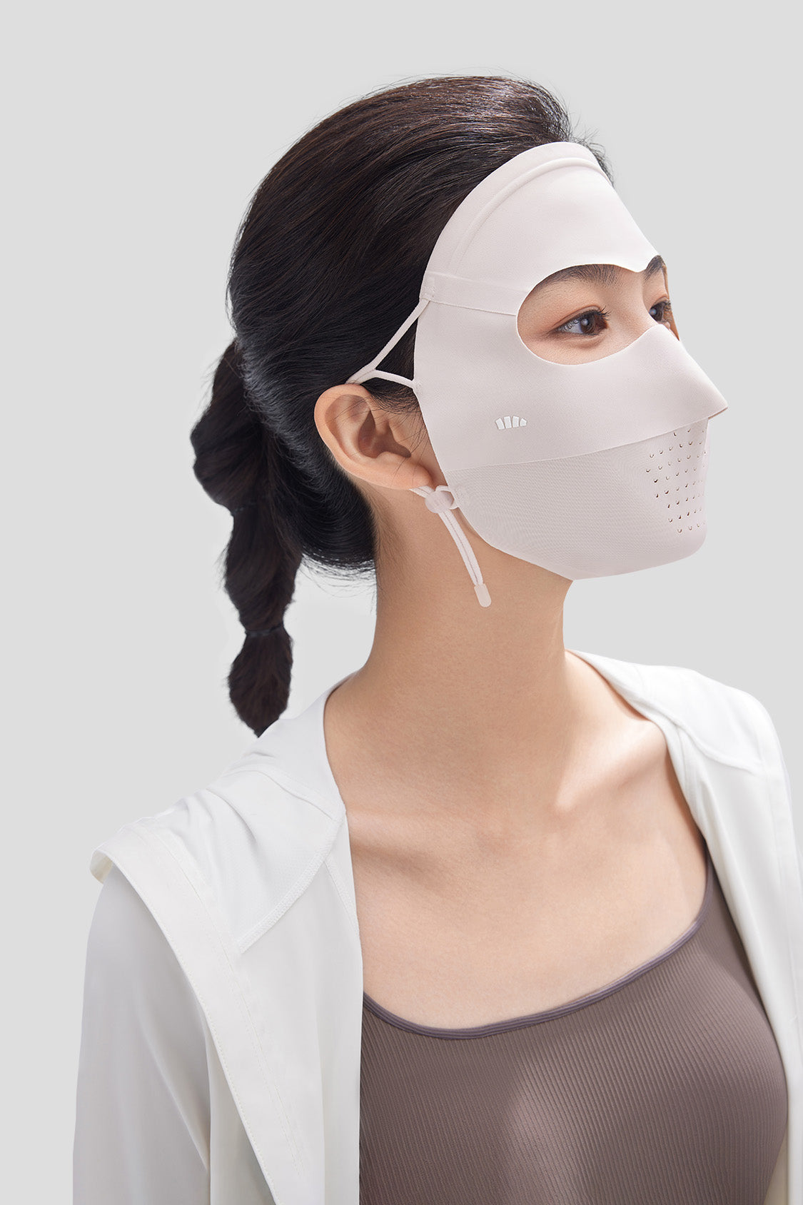 Covy UPF50+ Cooling Sun Protection Face Mask for Women - Breathable & UV Protective for Outdoor Activities, Running, Hiking, and Cycling
