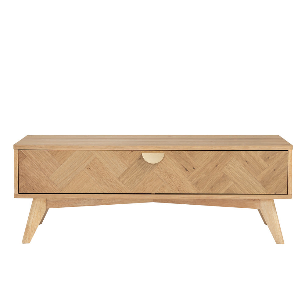 Modern Loft Coffee Table - Industrial Style Wood & Metal Living Room Furniture for Small Spaces - Perfect for Apartments, Studios & Cozy Homes