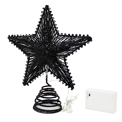 Glittered Black