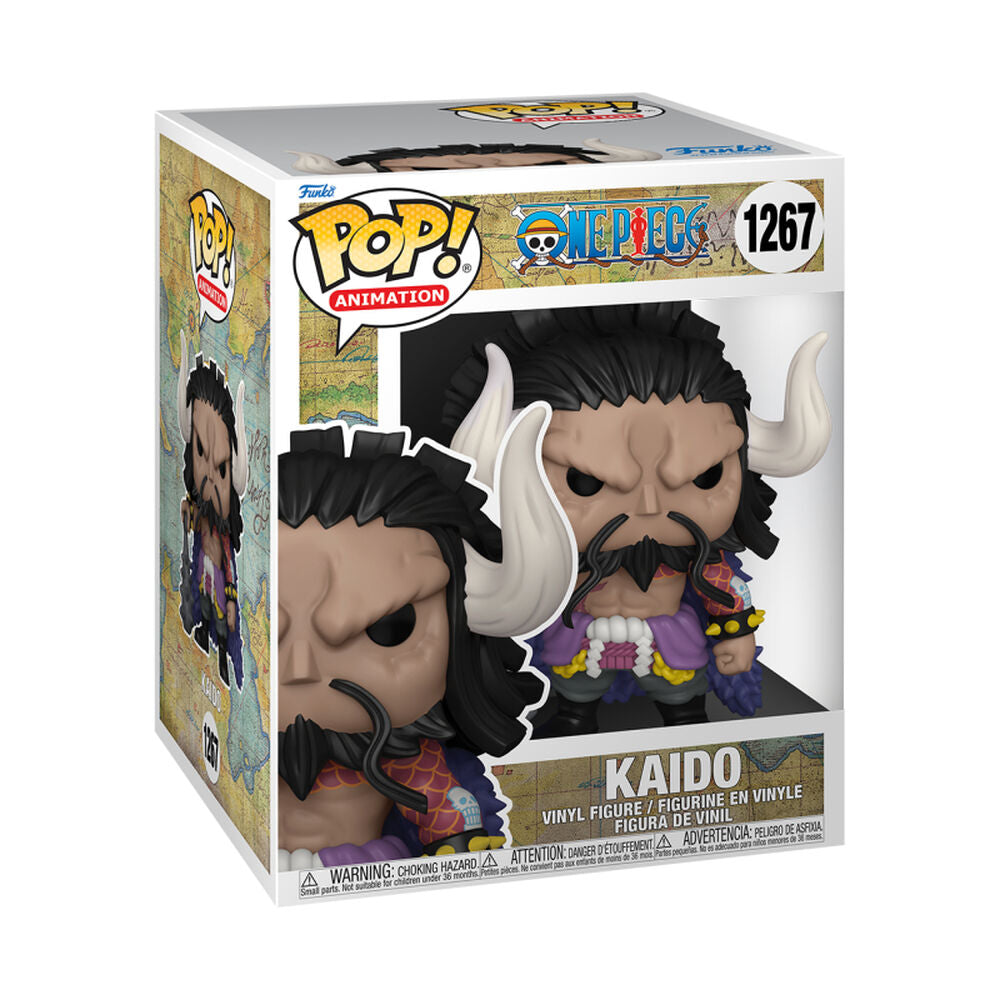 One Piece Anime Super Pop! Vinyl Figure - Kaido Collectible Action Figure (1267) | Perfect for Anime Fans, Gift for One Piece Lovers, and Home/Office Decoration
