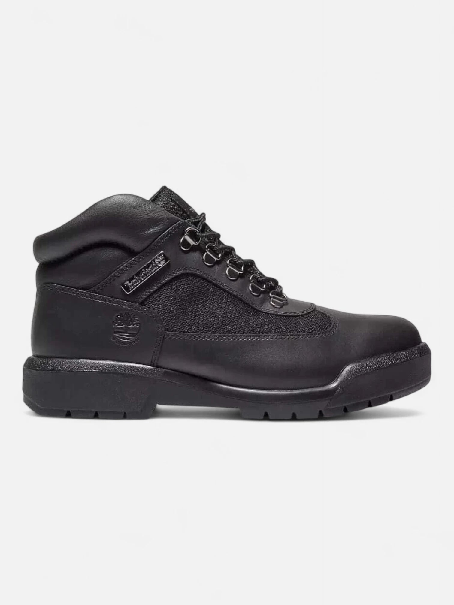 Timberland Men's Field Boots - Waterproof Leather Hiking Boots for Outdoor Adventures & Work - Black