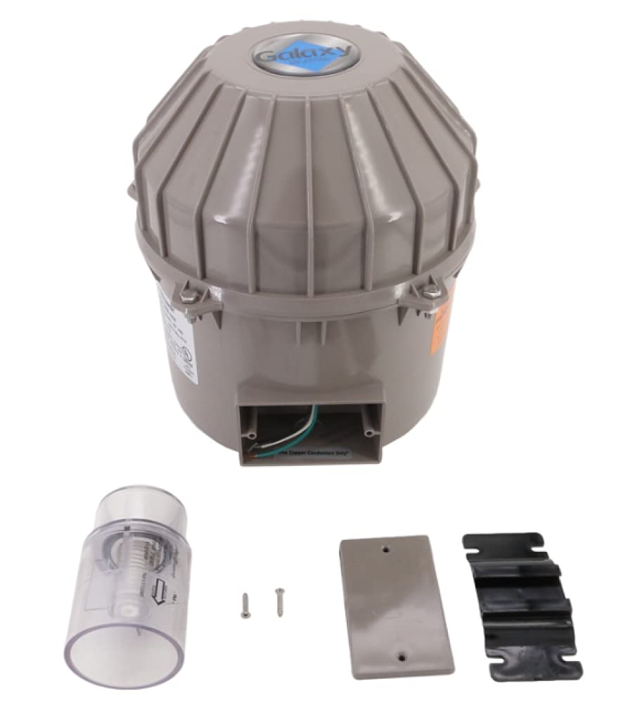 Air Supply Galaxy Pro 6515131 1.5HP 120V 8.0AMP Outdoor Spa Air Blower - Powerful Hydrotherapy Jet for Hot Tubs & Swimming Pools