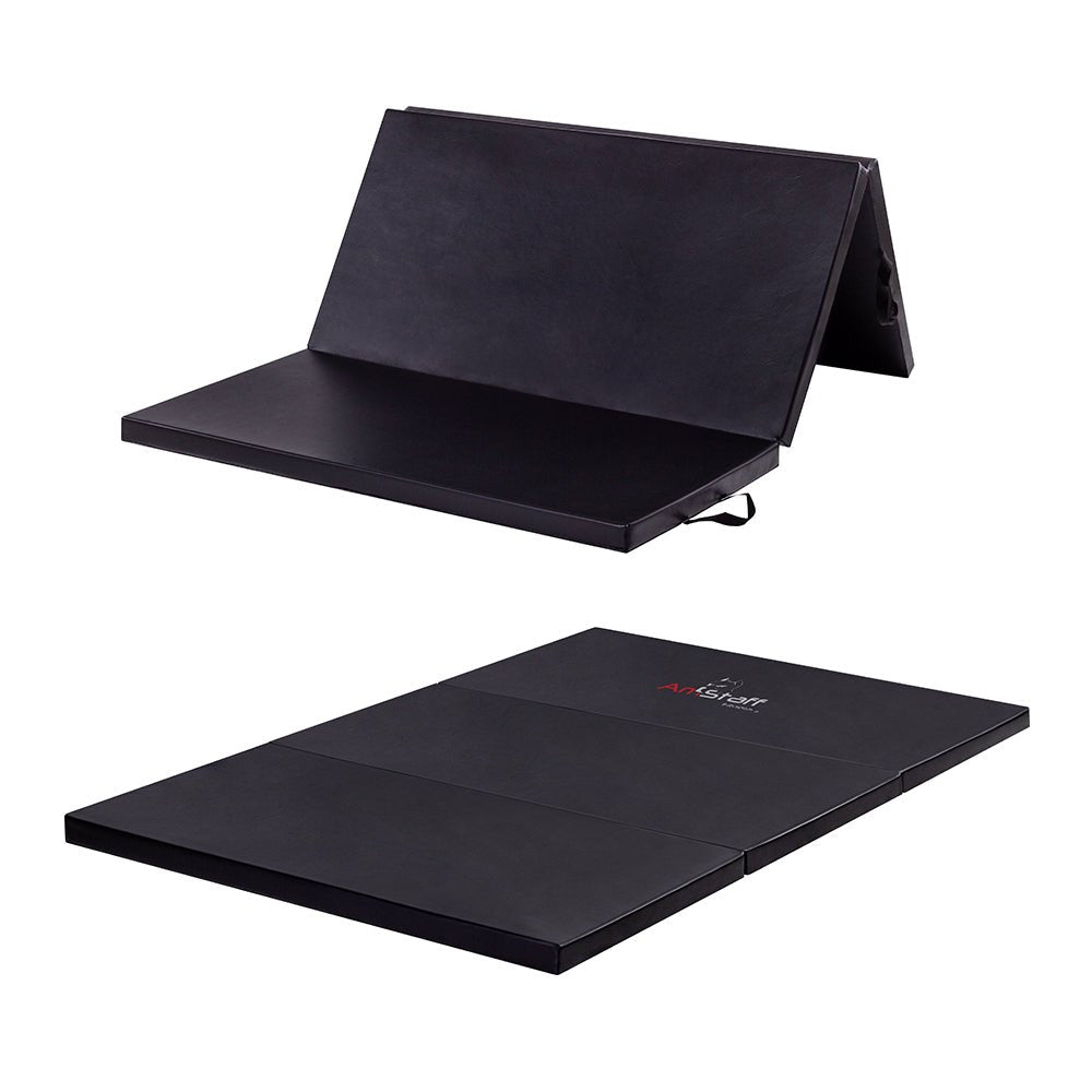 AmStaff 3-Fold Exercise Mat - Non-Slip Yoga Mat for Home & Gym Workouts - Perfect for Yoga, Pilates, and Floor Exercises
