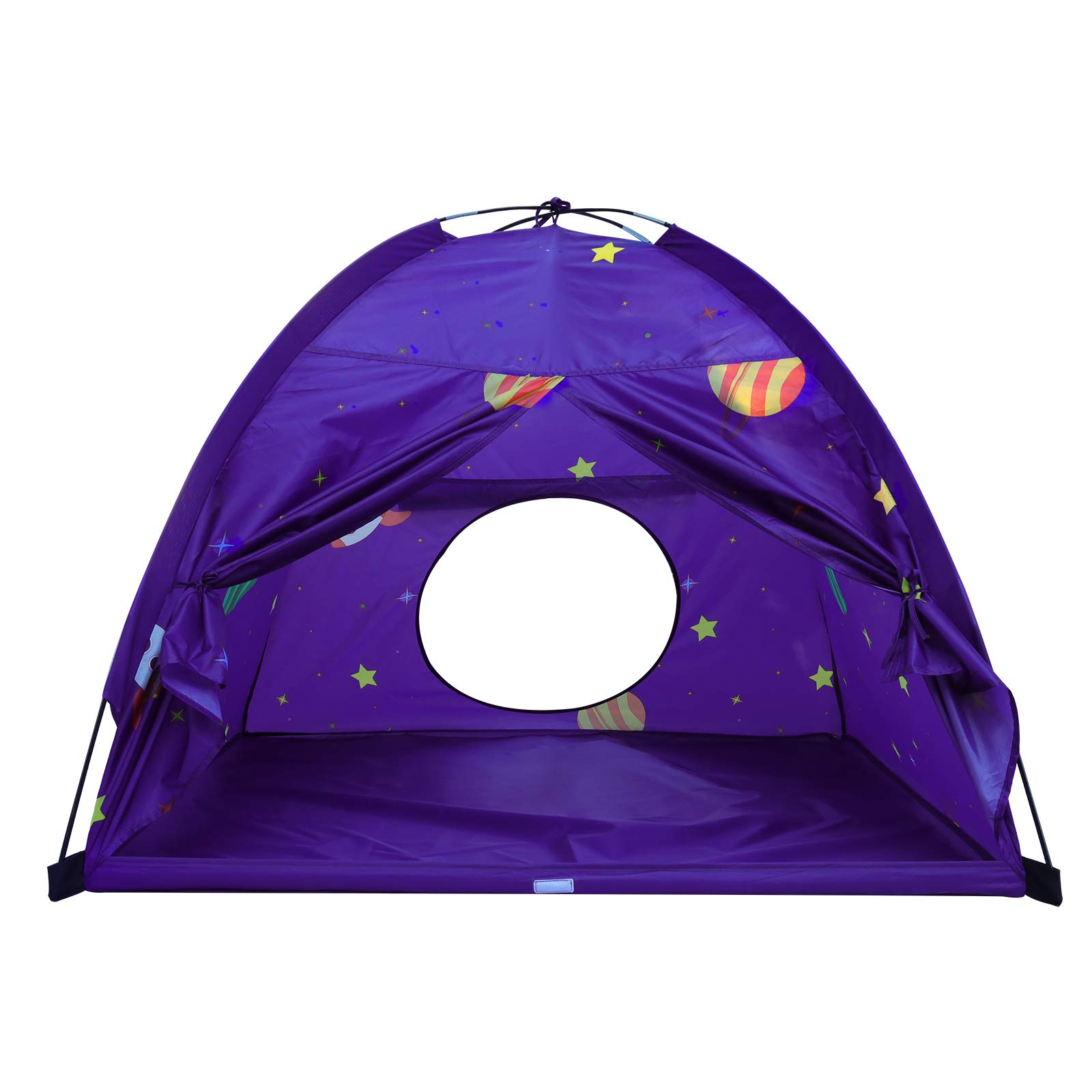 **Purple Kids Play Tent - Indoor & Outdoor Playhouse for Toddlers, Boys & Girls - Fun Gift & Game Toy for Pretend Play, Camping & Backyard Adventures**
