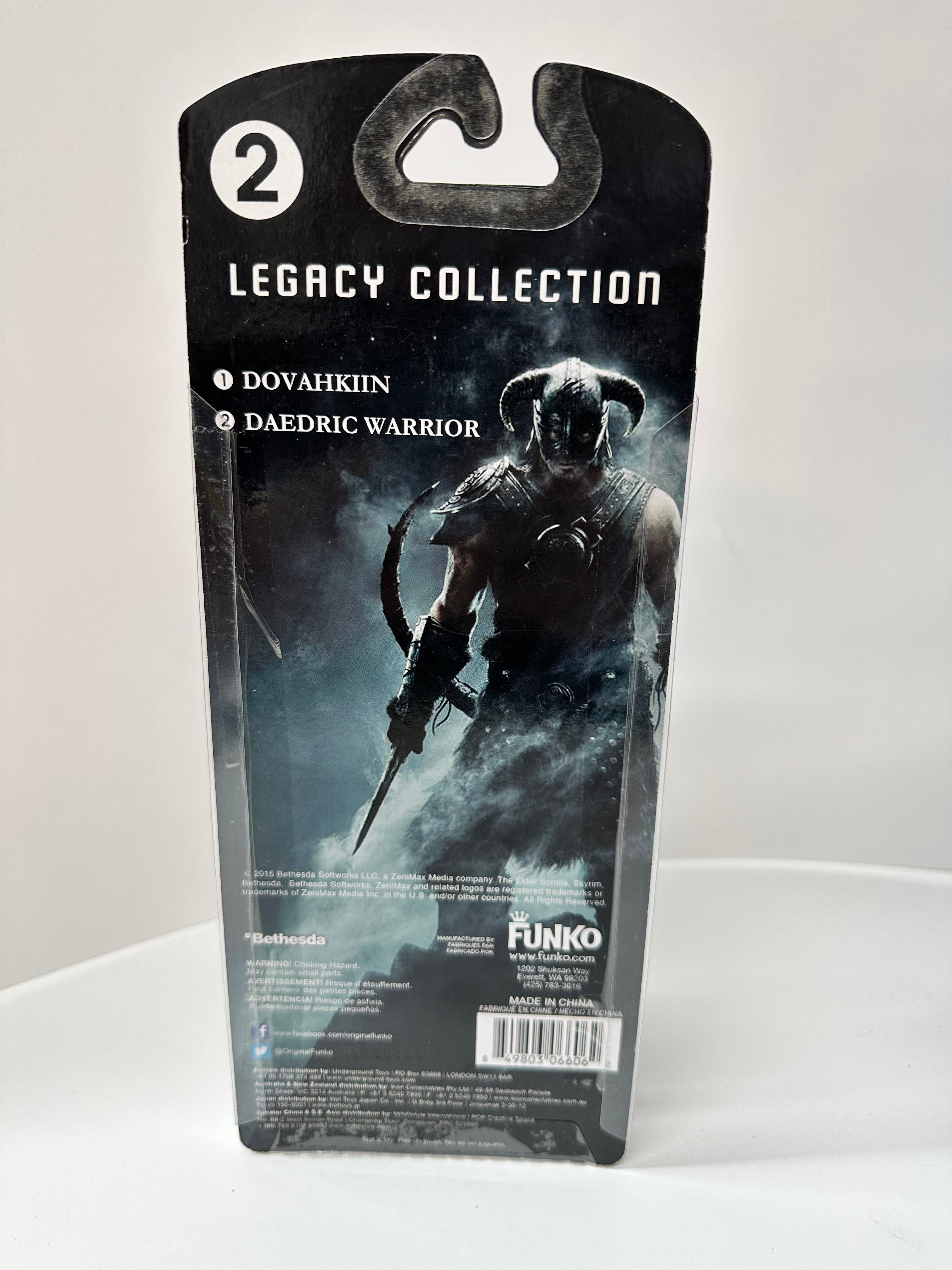 Funko Pop! Elder Scrolls V: Skyrim Daedric Warrior Action Figure - Collectible Game Merchandise for Display & Gaming Enthusiasts