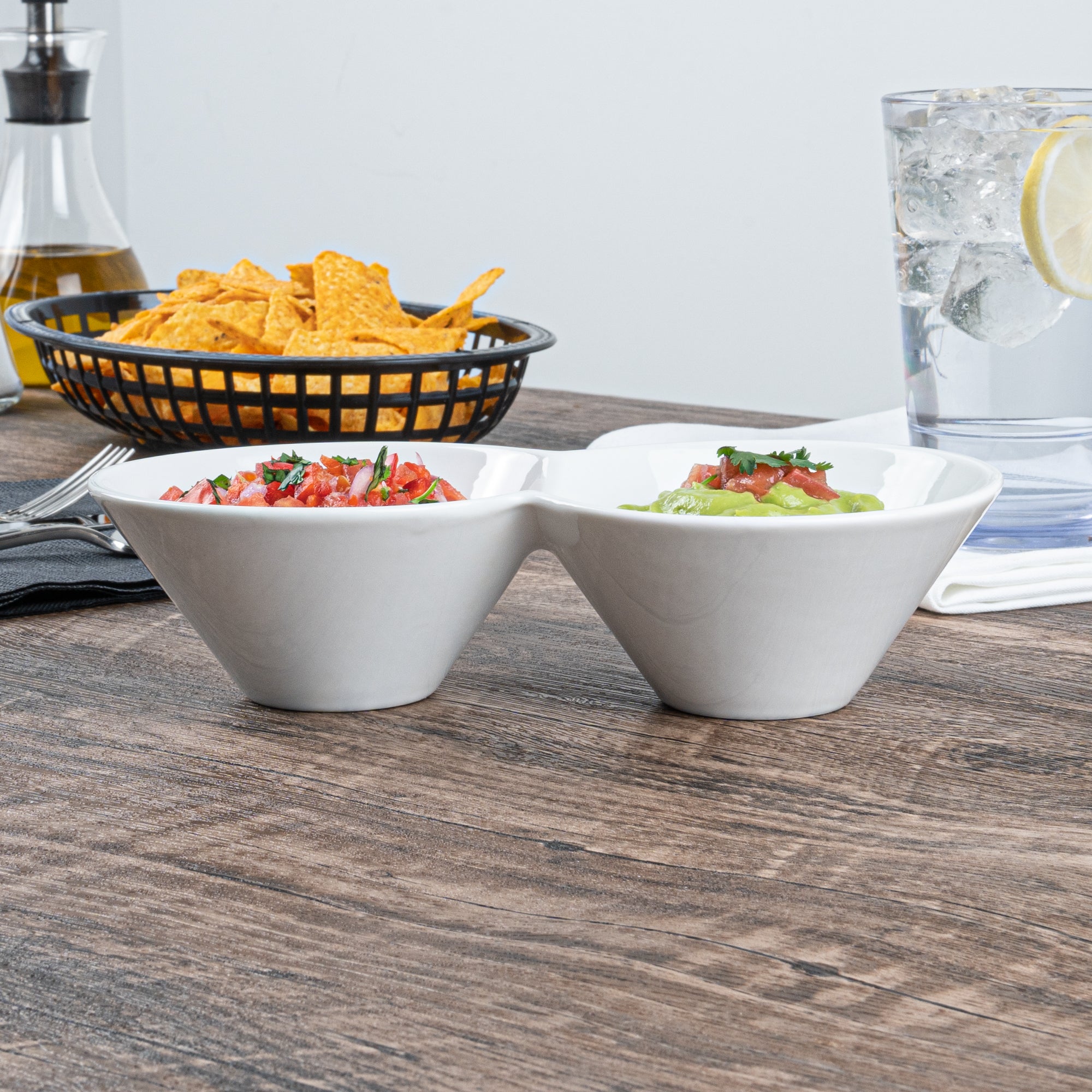12 oz Round White Porcelain Bowls - Set of 6 Small Soup Bowls for Cereal, Ice Cream & Desserts - 9 x 5 x 2.25 Inches - Perfect for Home, Restaurant & Party Serving