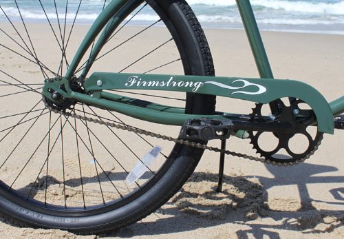 Firmstrong Bruiser Men's Single Speed Beach Cruiser Bicycle - Comfortable & Stylish Ride for Coastal Roads, Parks & Leisure Cycling
