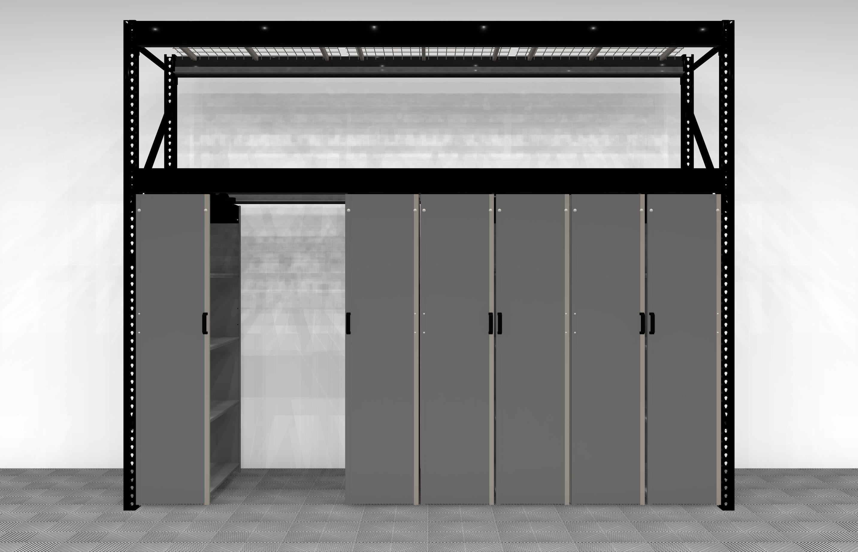 Levrack Heavy Duty Storage Shelving Units - Durable Metal Shelves for Garage, Warehouse & Home Organization