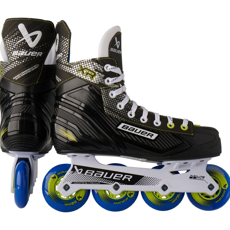 Bauer XR Inline Hockey Skates for Men - Senior Level Performance Roller Skates for Competitive Play & Outdoor Hockey Training