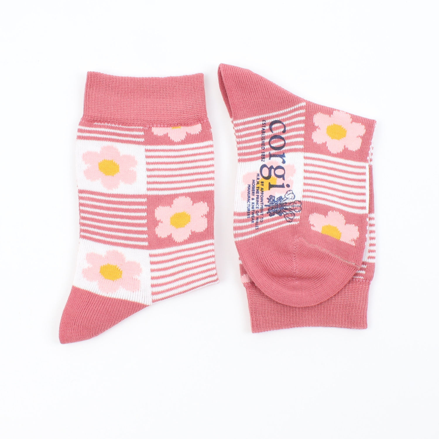 Retro Flower Power Cotton Socks for Kids - Soft & Comfortable Children's Socks - Perfect for School, Playtime & Everyday Wear (Pack of 3 Pairs)