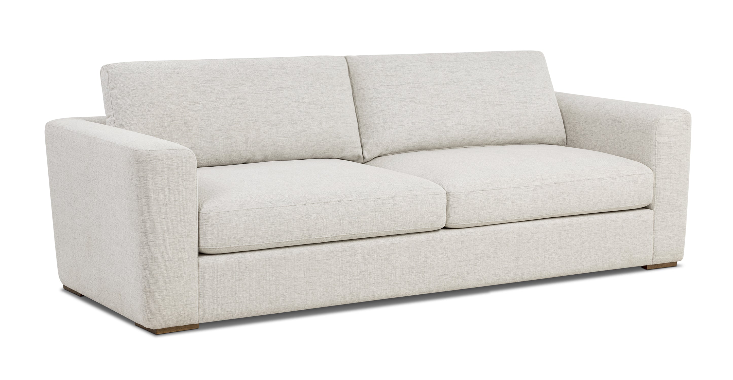 Kano 97 Sofa - Modern 3-Seater Couch for Living Room, Lounge & Office - Comfortable Fabric Sectional Sofa with Sturdy Frame