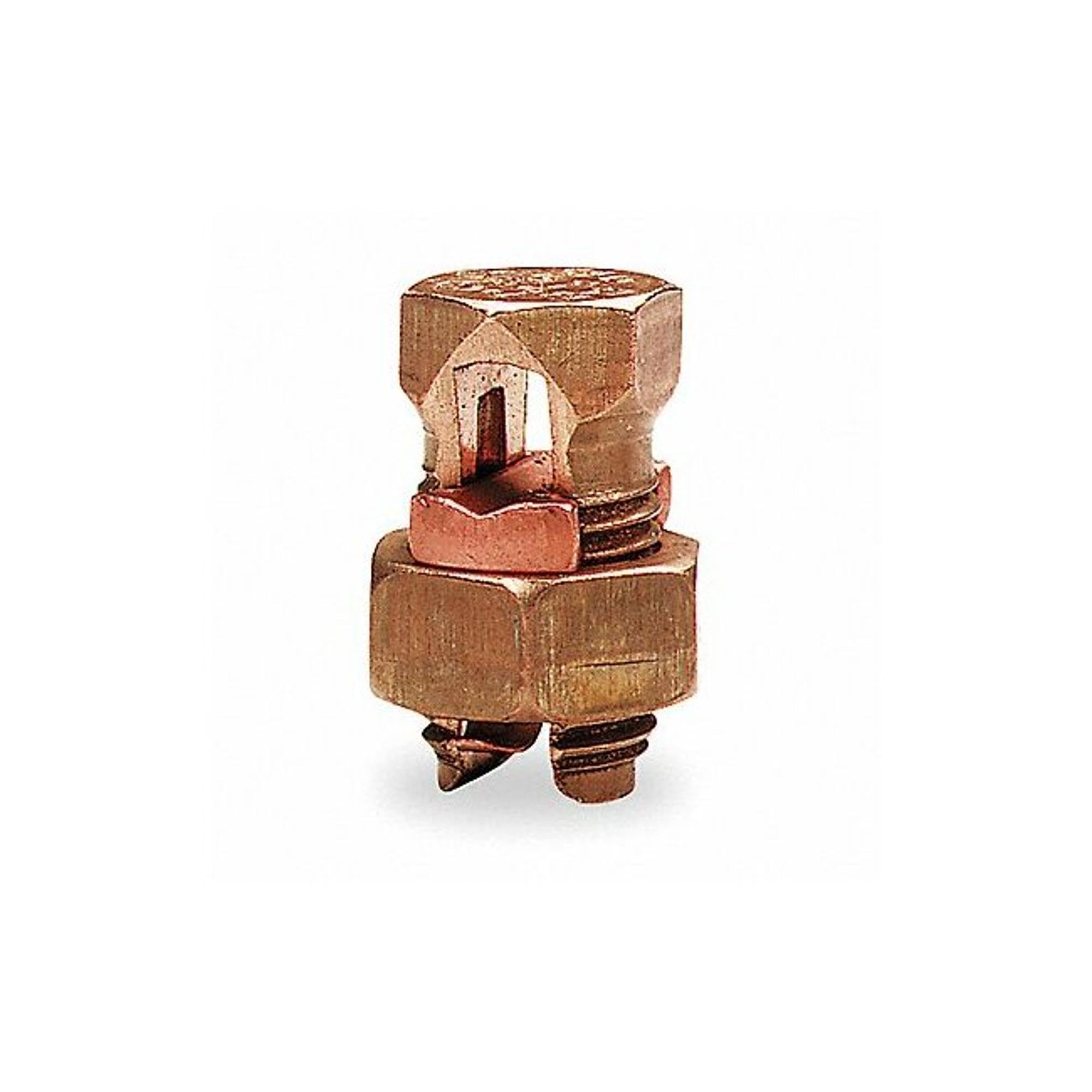 Thomas & Betts Blackburn 500M Split-Bolt Connector - Bronze Alloy Electrical Connector for 500-400 kcmil & 2/0 Stranded Wires - Ideal for Industrial Wiring, Electrical Panels & Power Distribution Systems