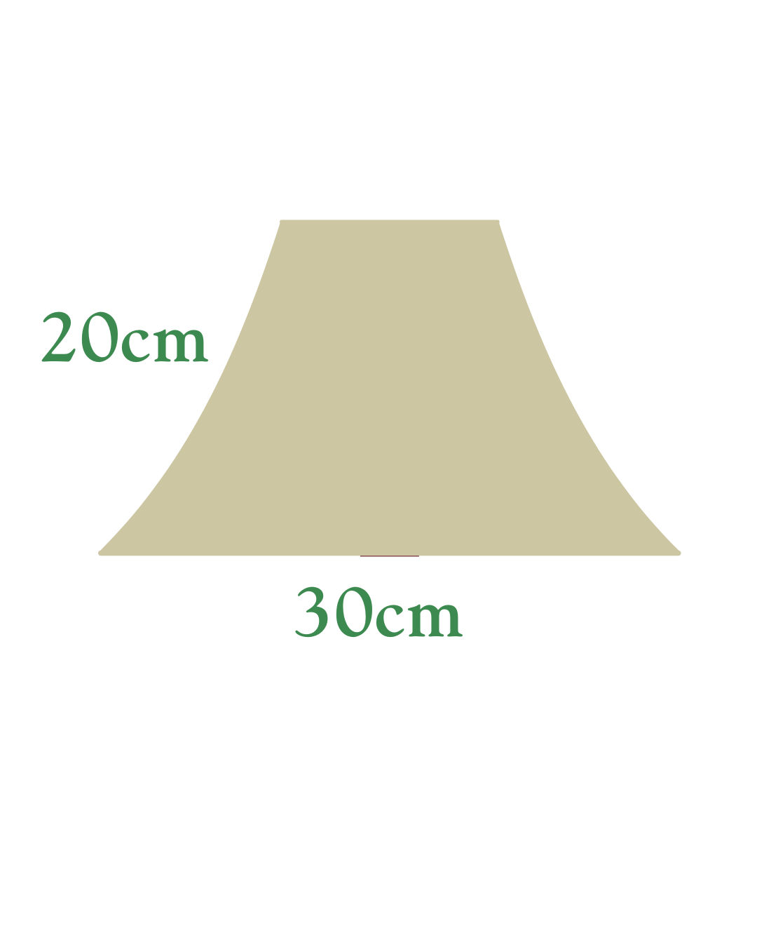 30cm Vintage Lampshade - Classic Fabric Lamp Shade for Table & Floor Lamps - Perfect for Living Room, Bedroom, or Office Decor