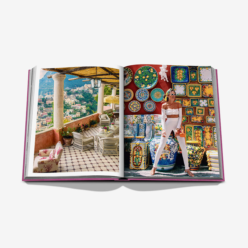 Assouline Amalfi Coast Coffee Table Book - Luxury Travel Photography & Italian Coastline Inspiration for Home Decor & Gifts