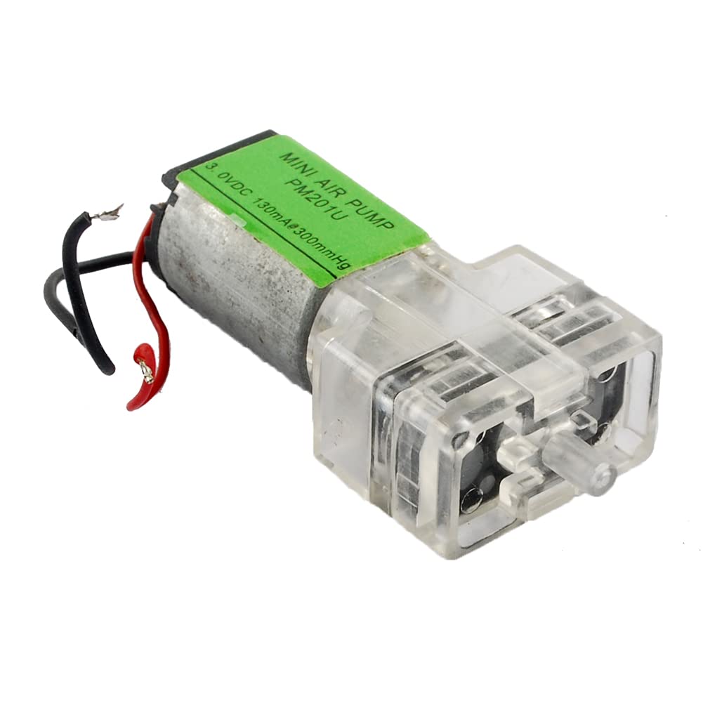 Mini DC3V 130mA 300mmHg Air Pump - Portable Aquarium Oxygen Pump for Fish Tank, Fishing Bait Aerator | Perfect for Home Aquariums, Outdoor Fishing & Bait Keeping