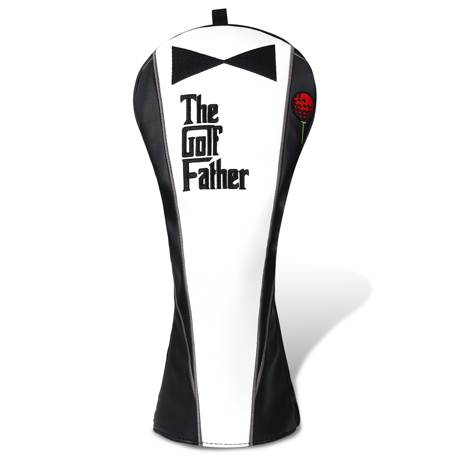 Funny Golf Head Covers for Men - Driver, Fairway & Utility Club Protectors | The Golf Father | Perfect Gift for Dad & Golf Enthusiasts | Use on Course or Driving Range