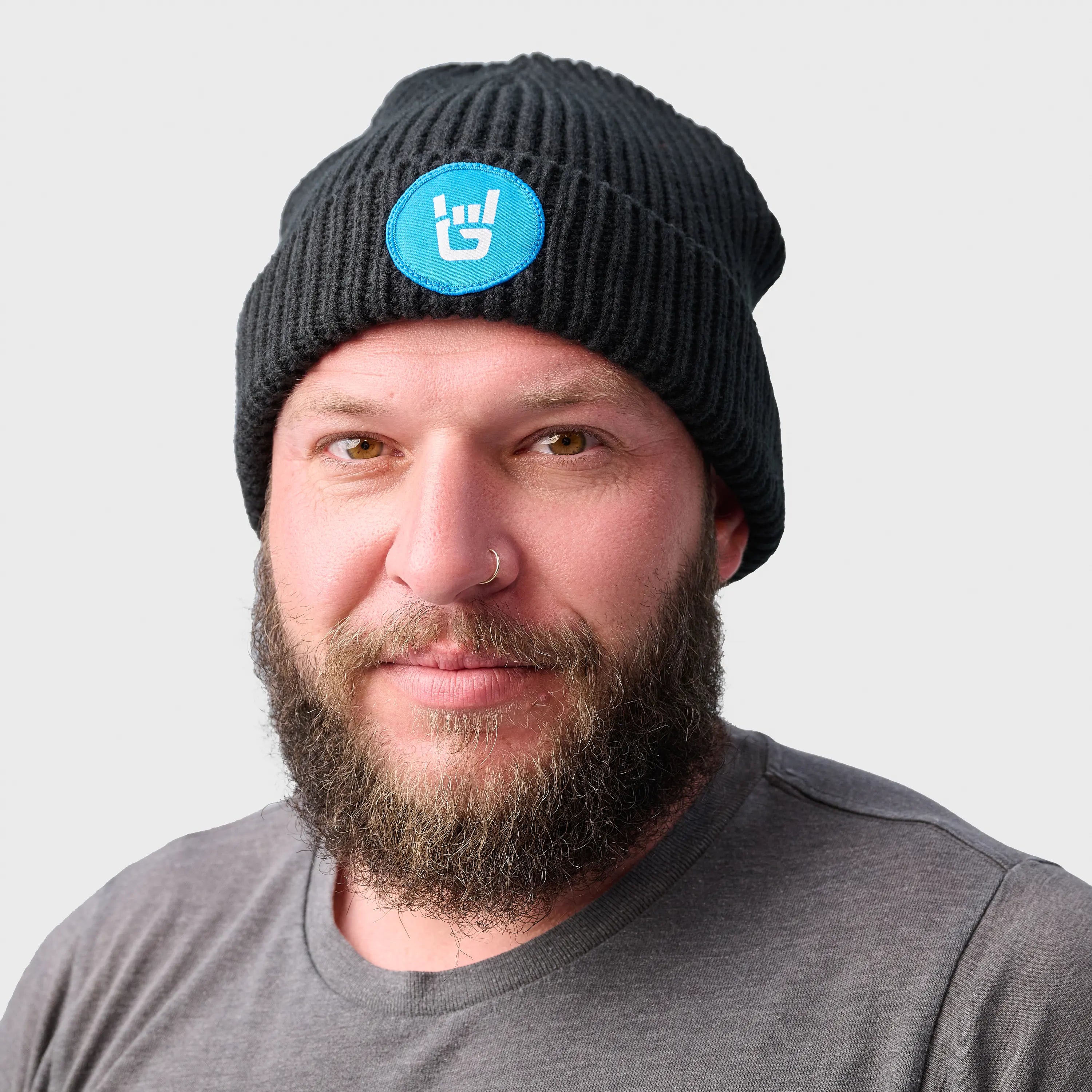 Gnarly Logo Beanie - Stylish Knit Winter Hat for Men & Women - Perfect for Skiing, Snowboarding & Outdoor Activities