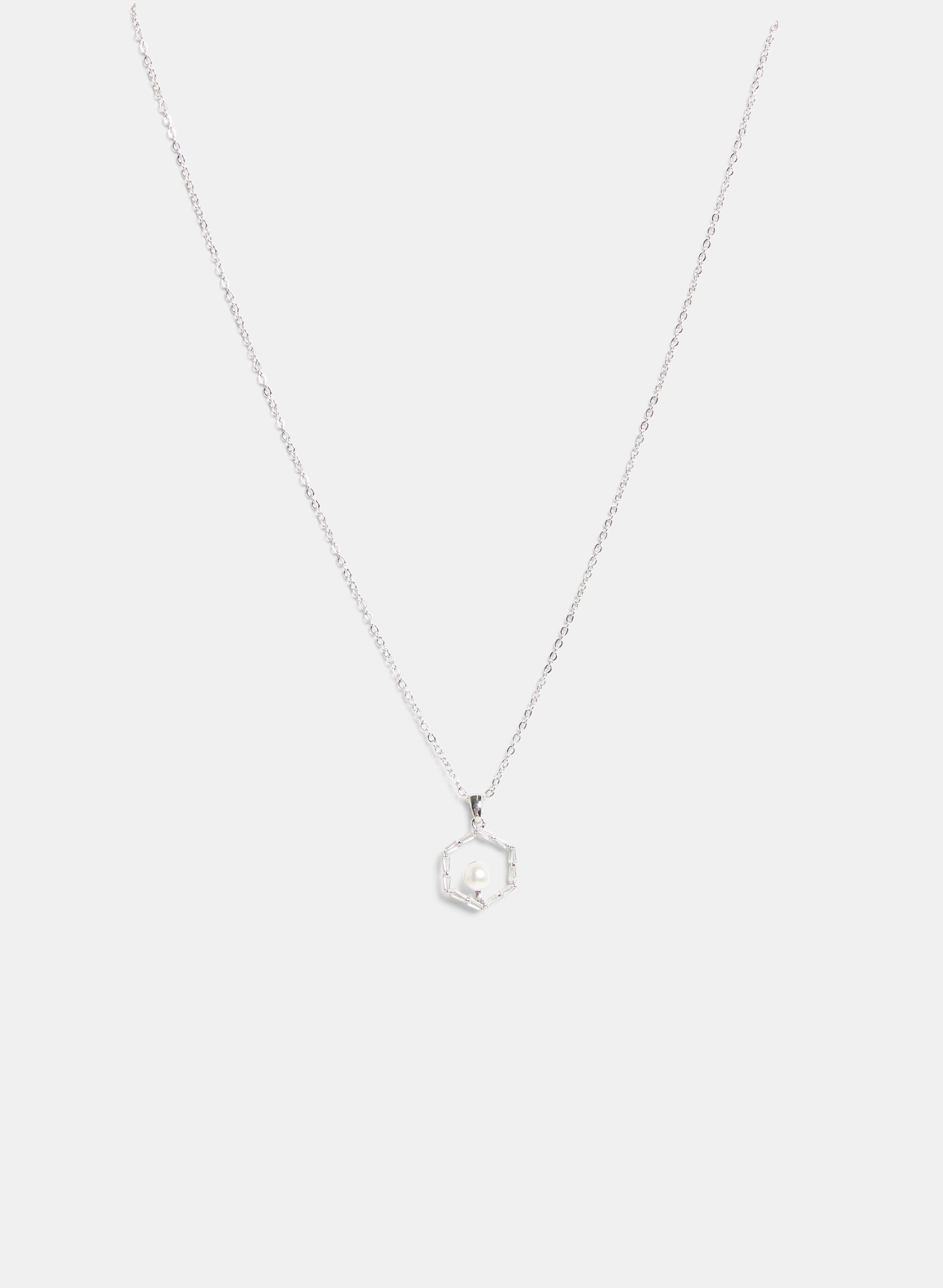 Elegant Cubic Zirconia Pendant Necklace for Women - Perfect for Weddings, Parties & Special Occasions