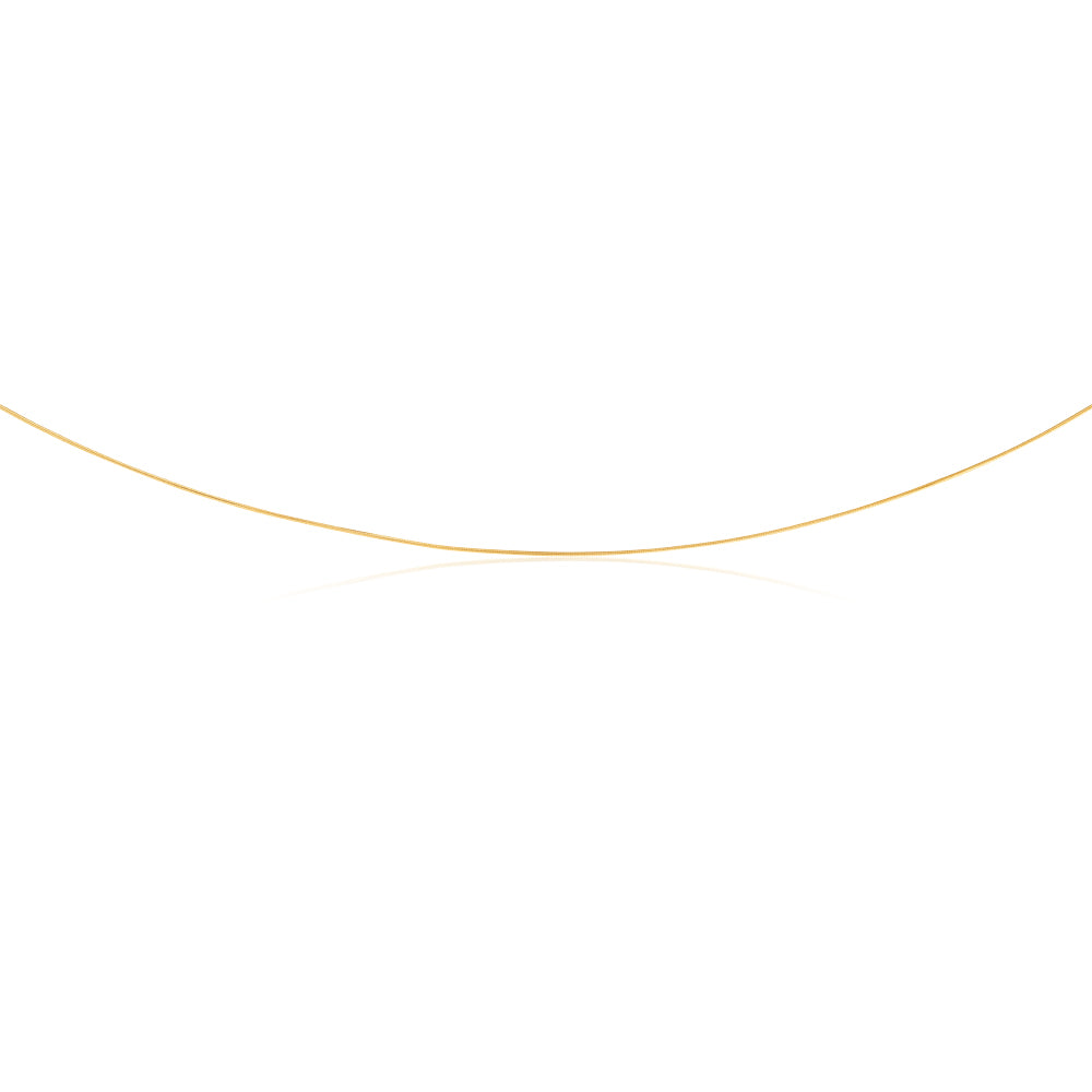 9ct Yellow Gold 45cm Snake Chain Necklace for Women - Dainty & Elegant Jewelry Gift for Her - Perfect for Everyday Wear, Special Occasions & Layering