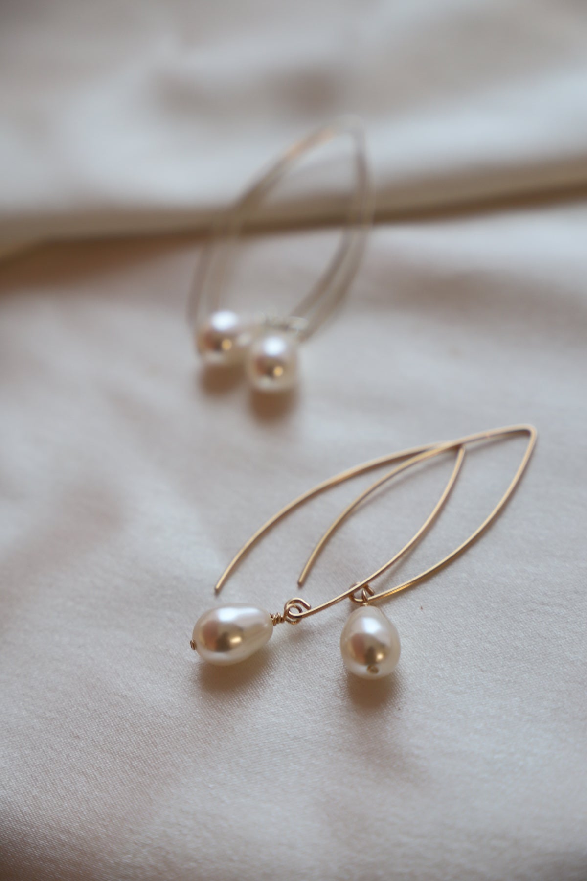 Freshwater Pearl Drop Earrings for Women - Elegant Dangle Pearl Jewelry Gift for Wedding, Party & Special Occasions