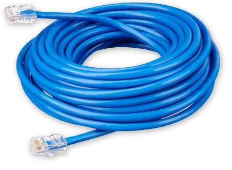Victron Energy RJ45 UTP Ethernet Cable 10m (32.8ft) Cat6 Network Cable for Solar Systems, Marine & RV Applications - High-Speed Internet Connection for Off-Grid Power Solutions
