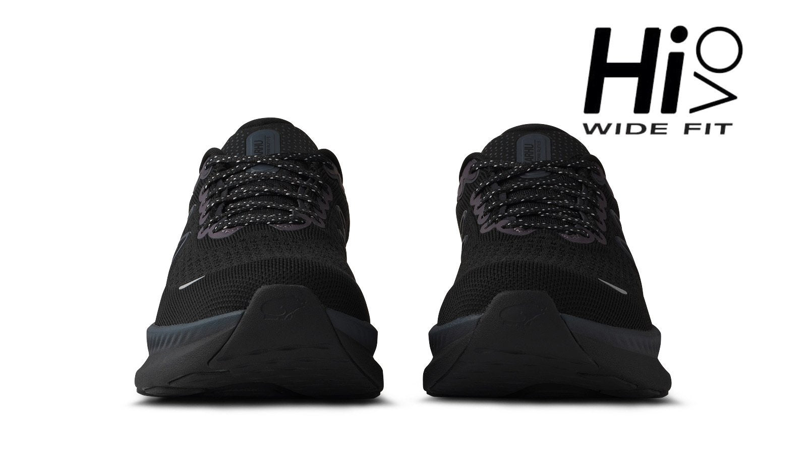 Women's Mestari Run 1.5 Hivo Running Shoes - Black/Black | Lightweight & Comfortable for Jogging, Gym Workouts & Daily Wear