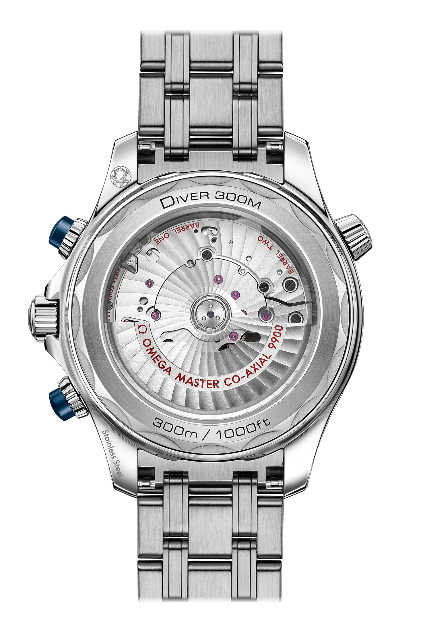 Omega Seamaster Diver 300M Co-Axial Master Chronometer Chronograph Watch - 44mm Men's Luxury Dive Watch for Swimming, Snorkeling & Professional Diving
