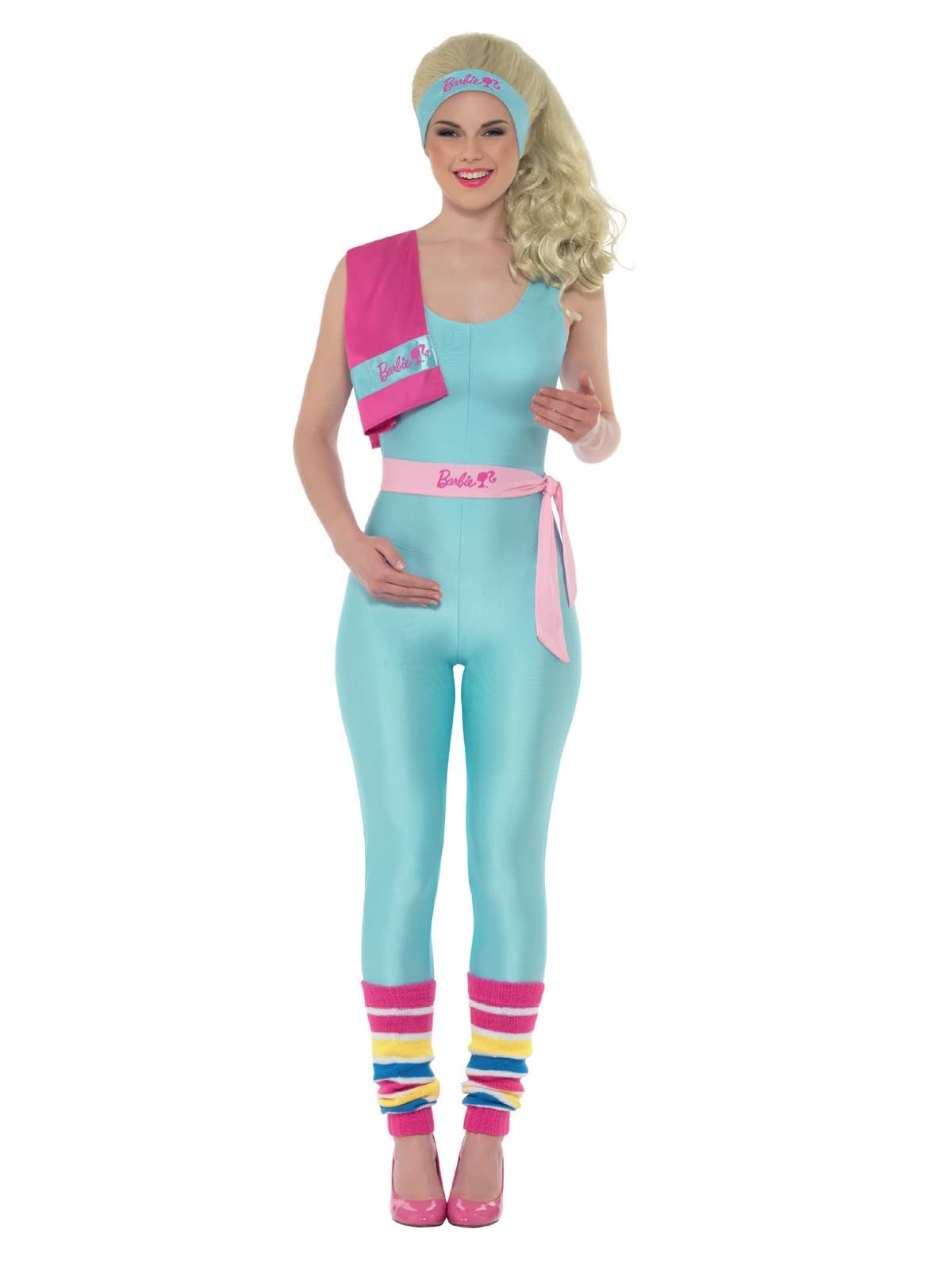Smiffy's Barbie Costume for Kids - Pink Dress & Accessories for Halloween, Dress-Up & Birthday Parties