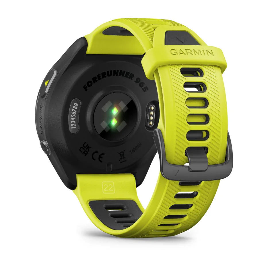 Garmin Forerunner 965 GPS Running Smartwatch with Advanced Training Metrics, Music Storage & Solar Charging - Perfect for Runners, Athletes & Outdoor Enthusiasts