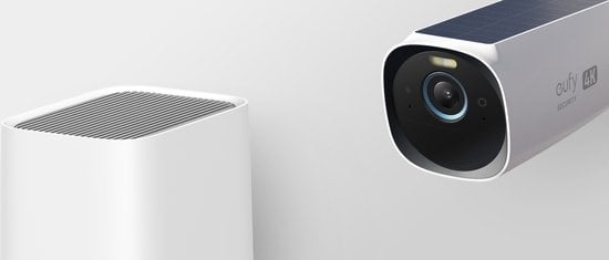 EufyCam 3 Duo Pack - 2 Wireless Security Cameras with HomeBase 3 | Outdoor & Indoor Home Surveillance System for 24/7 Protection
