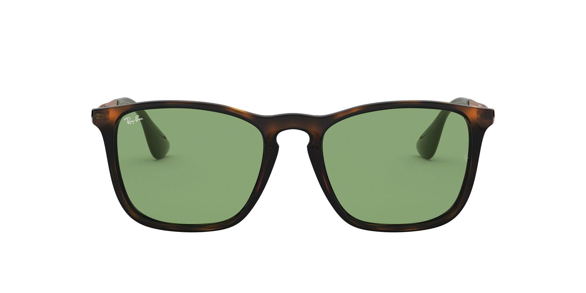 Ray-Ban RB4187 Chris Square Sunglasses for Men & Women - Classic Polarized UV Protection - Perfect for Driving, Beach & Outdoor Activities
